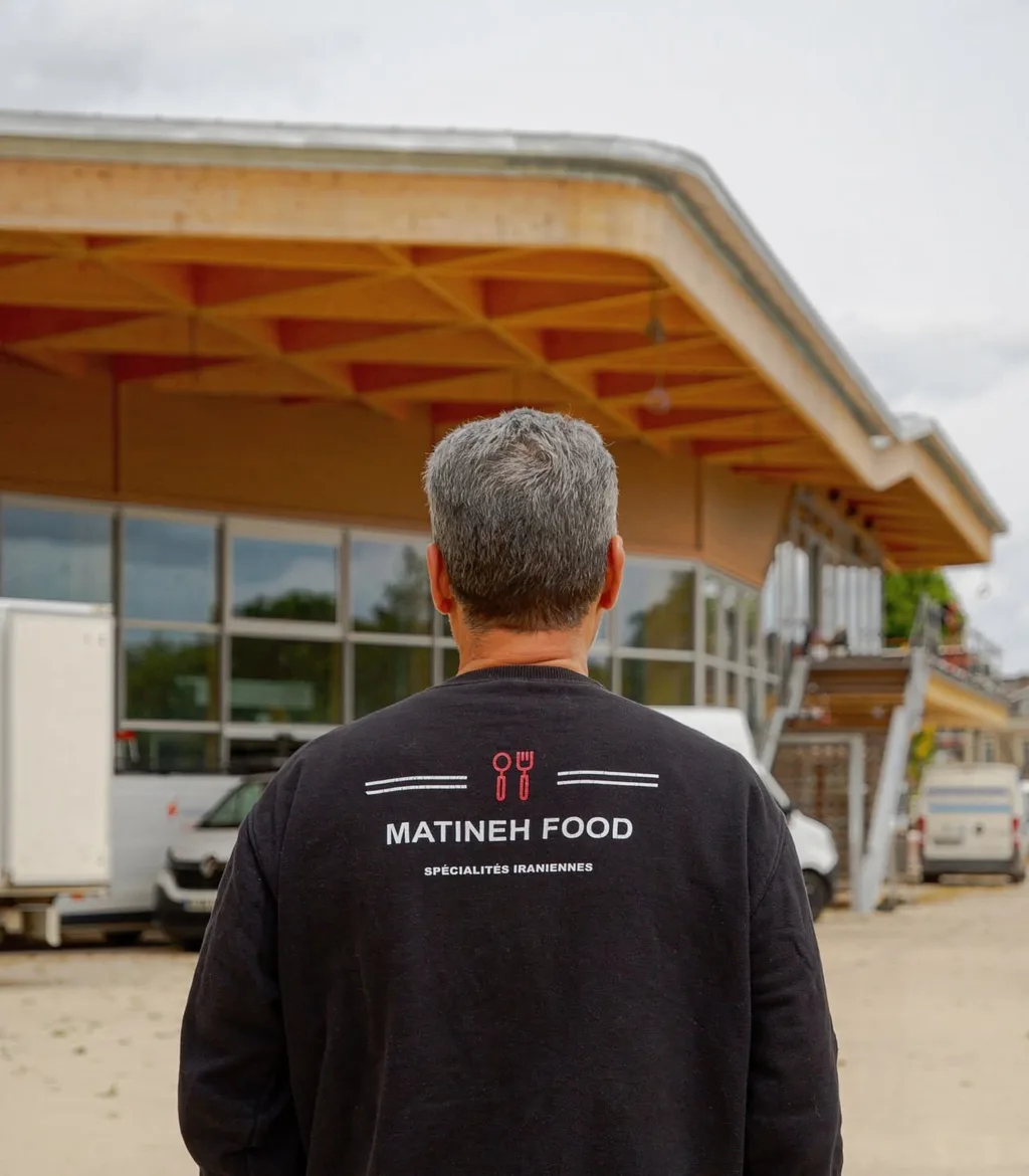 Chef devant Les Halles