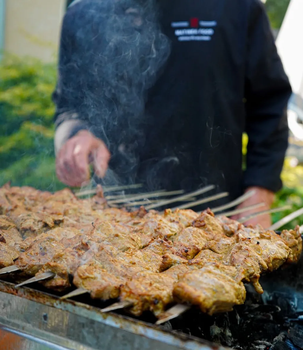 Brochettes grillées